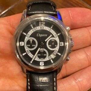 Deporte men’s black watch